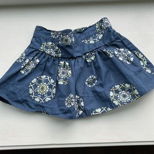 Janie and Jack girls skirt.  Blue, Size 18-24 months.